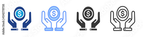 Incubator icon set multiple style collection