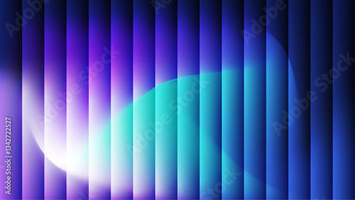 Colorful Fractal Glass Gradient Textures