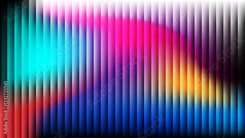Colorful Fractal Glass Gradient Textures