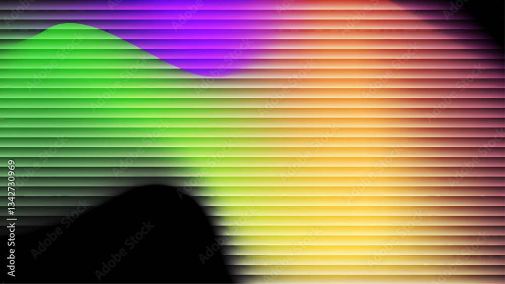 Fractal Glass Gradient Textures