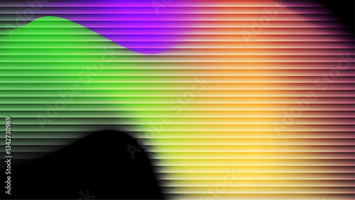 Fractal Glass Gradient Textures