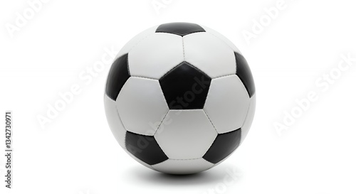 Wallpaper Mural Soccer ball ready for a game on a plain white background studio shot Torontodigital.ca