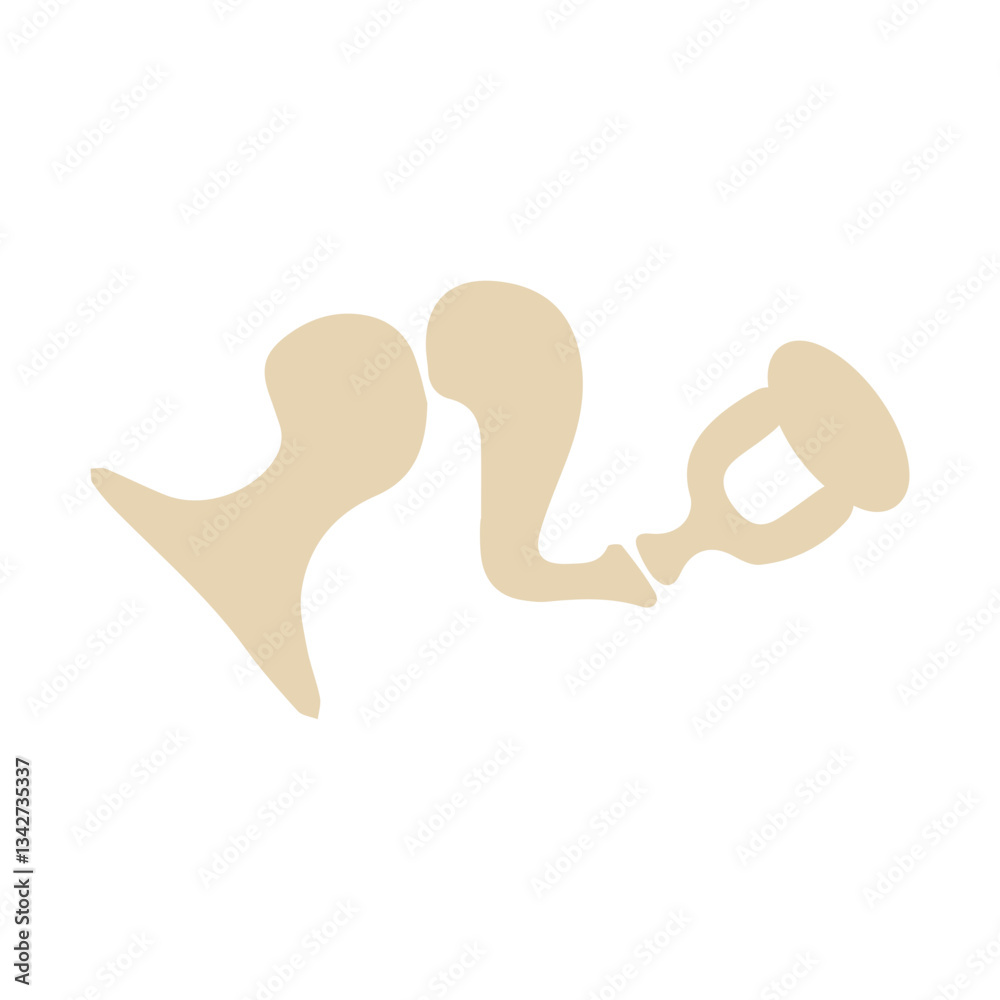 ossicles bone colored icon ossicles bone colored icon