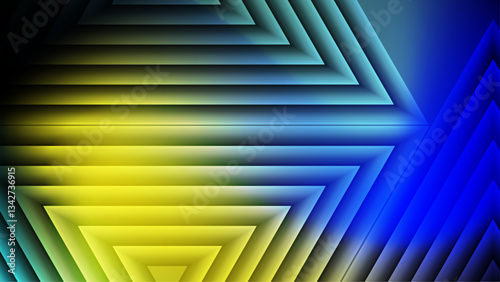 Fractal Glass Gradient Textures