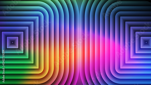 Fractal Glass Gradient Textures