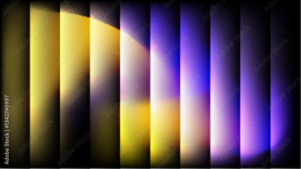 Colorful Fractal Glass Gradient Textures