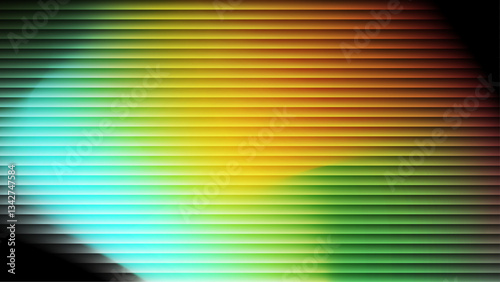 Colorful Fractal Glass Gradient Textures