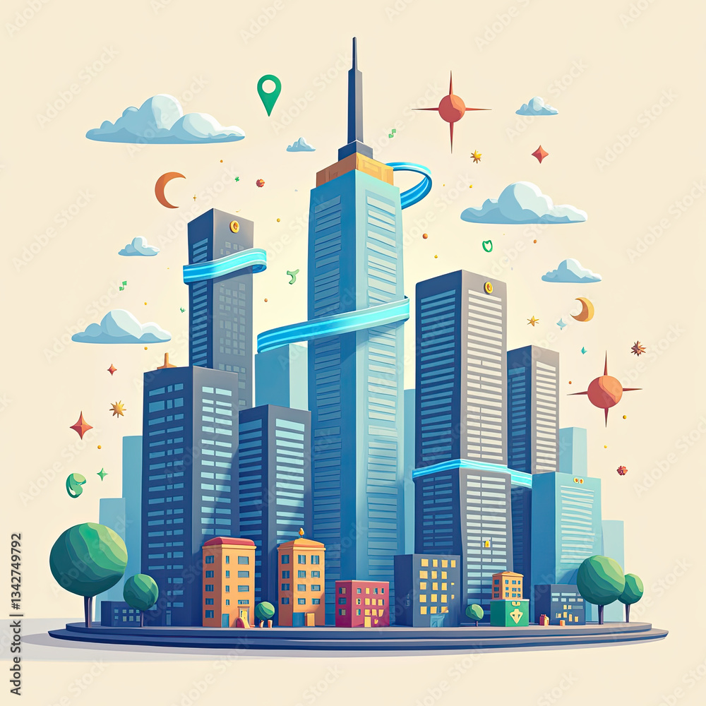 Obraz premium - Cartoon/Vector illustrations