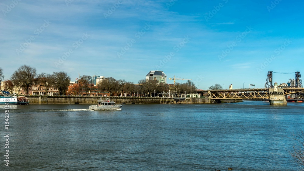 Obraz premium Downtown Portland City View, Oregon