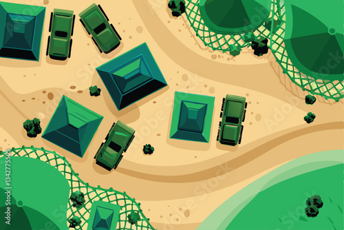 -a-top-down-view-of-a-desert-military-camp-with-te (1).eps