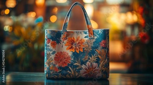 Wallpaper Mural Floral Tote Bag: Stylish & Functional Torontodigital.ca
