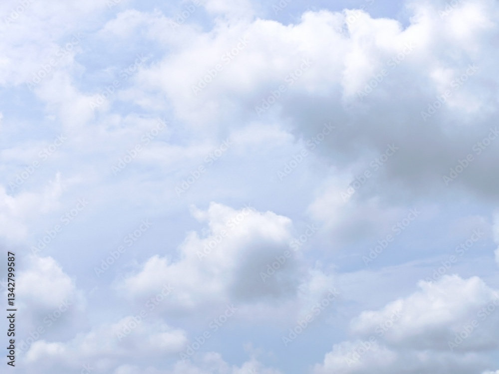 Obraz premium blue sky and clouds