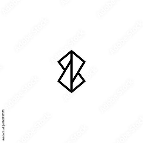 Logo Number 8 Architect Line Art