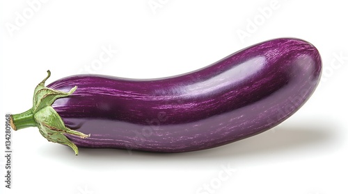 Wallpaper Mural Single Fresh Purple Eggplant Torontodigital.ca