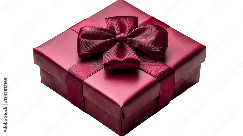 Obraz premium red gift box