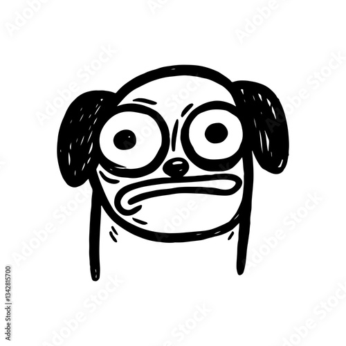 Funny Dog Meme Face