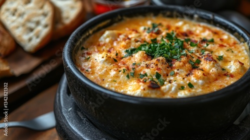 A creamy, tangy bowl filled with cottage cheese, inviting a spoonful to tantalize the palate.