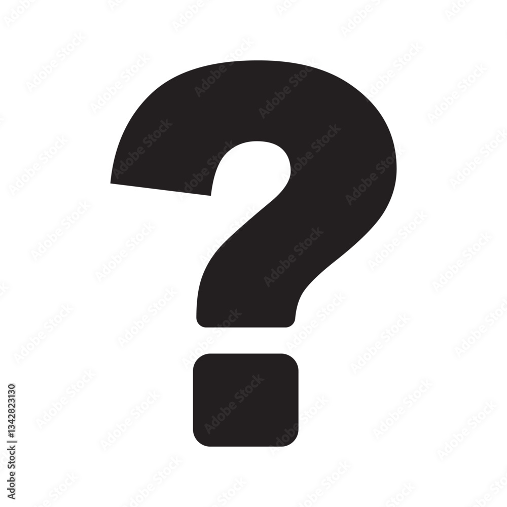 Question mark silhouette isolated on white background. Question mark icon vector illustration design. Variety Colorful Design. Question mark silhouette isolated on white background. Question mark icon vector illustration design. Variety Colorful Design.