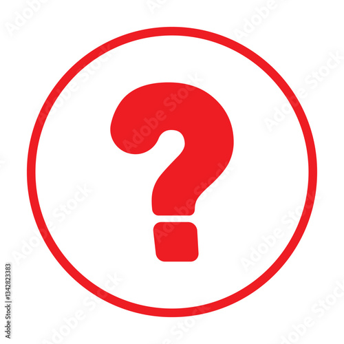 Question marks Icon. Bubble question icon. Question mark symbol on isolated white background. Variety Question or ask mark. Eps 10
