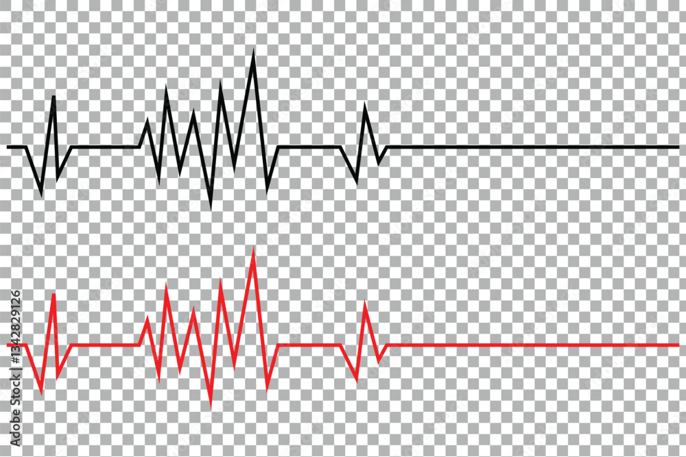 Heart rate icons vector. Pulse, heart rhythm, heartbeat line icon. heartbeat silhouette, Heart beat one line, Continuous lines heart beats drawing, Wave pulse. Signs of rhythm, healthy life unhealthy. Heart rate icons vector. Pulse, heart rhythm, heartbeat line icon. heartbeat silhouette, Heart beat one line, Continuous lines heart beats drawing, Wave pulse. Signs of rhythm, healthy life unhealthy.