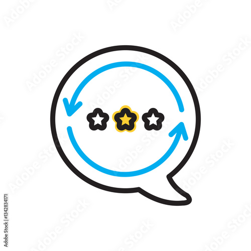 Multi color icon for feedback