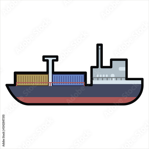 Container Ship Cargo Shipping Vessel Water transportation