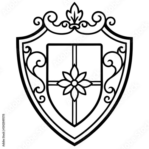 shield with swords