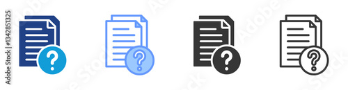 Data Anonymization icon set multiple style collection