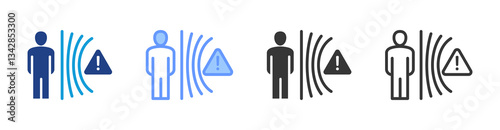 Resilience icon set multiple style collection