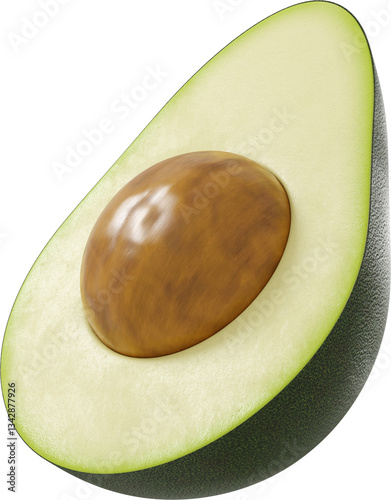 3D Avocado