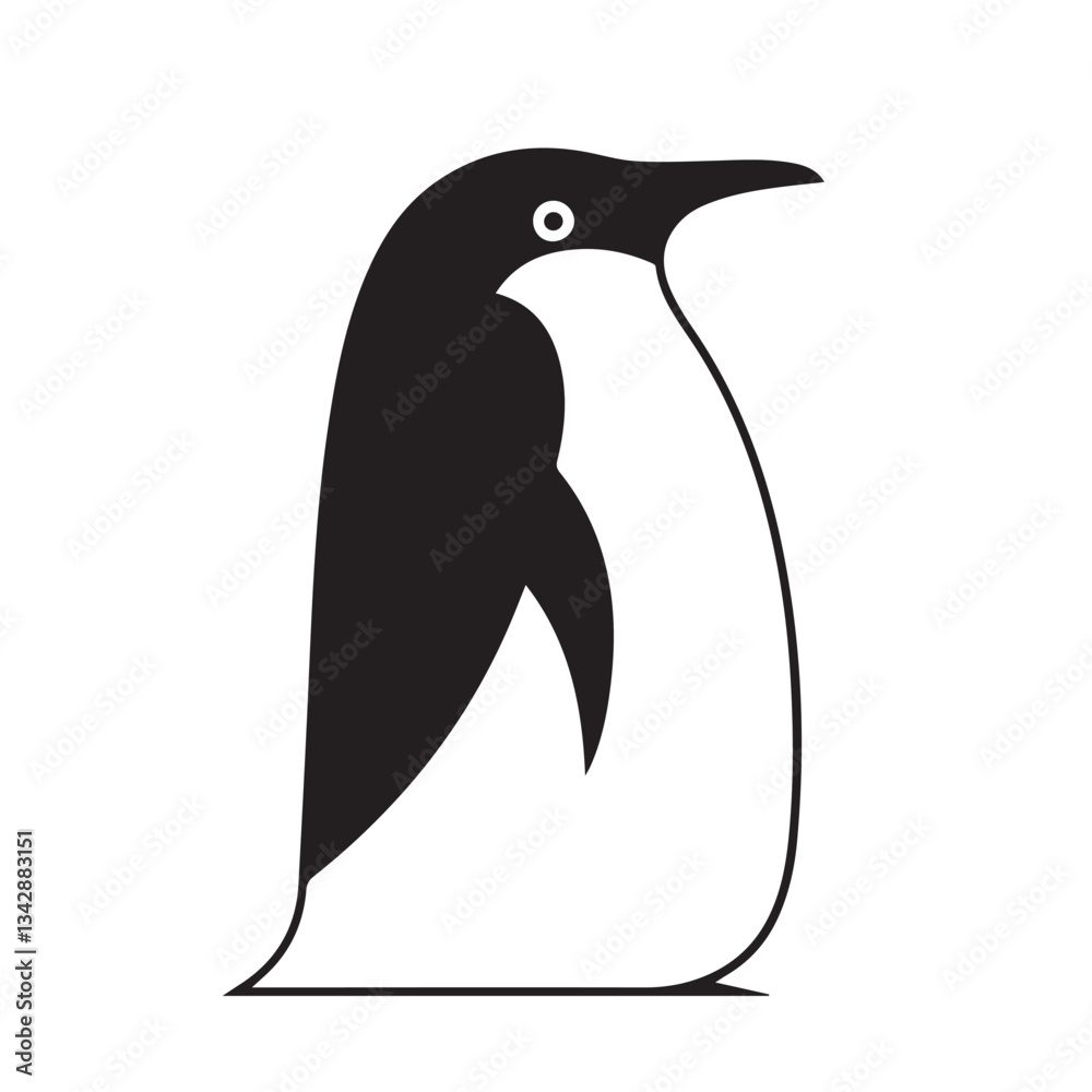 Obraz premium penguin vector