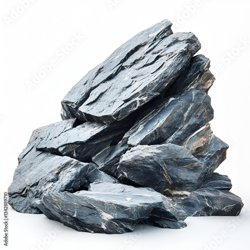 a beautiful mountain stones