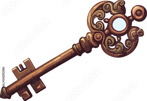 key vector art