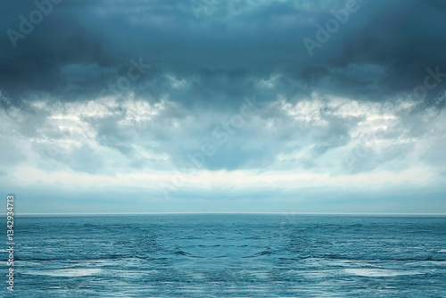 Wallpaper Mural sea, horizon, seascape Torontodigital.ca