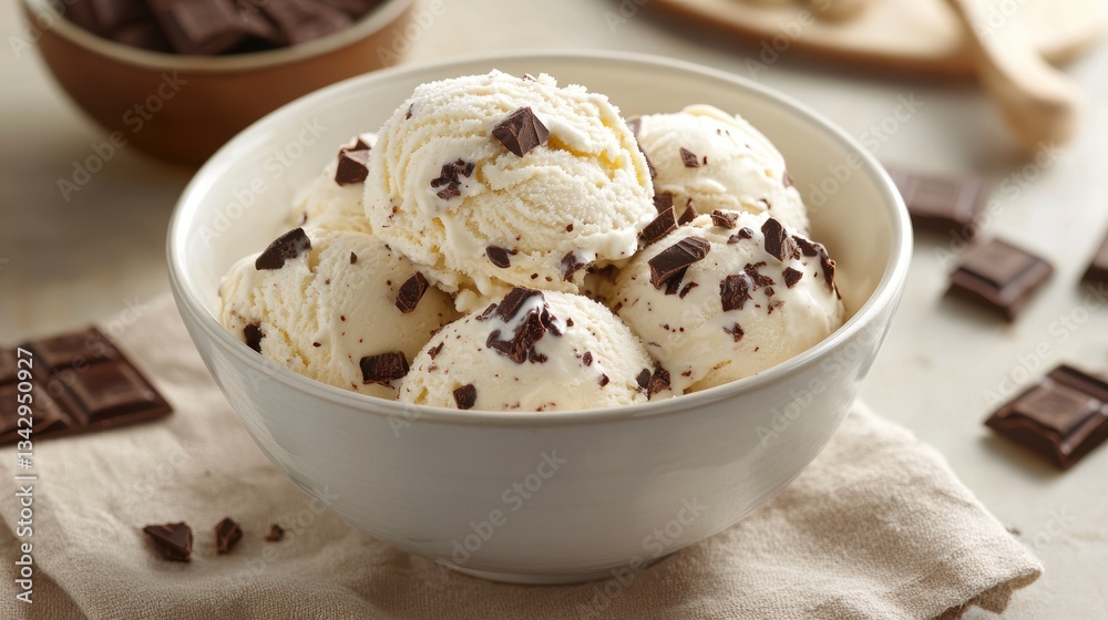 A symphony of creamy vanilla ice cream swirled with chunks of decadent chocolate, a homemade masterpiece that tantalizes the taste buds with every scoop. A symphony of creamy vanilla ice cream swirled with chunks of decadent chocolate, a homemade masterpiece that tantalizes the taste buds with every scoop.