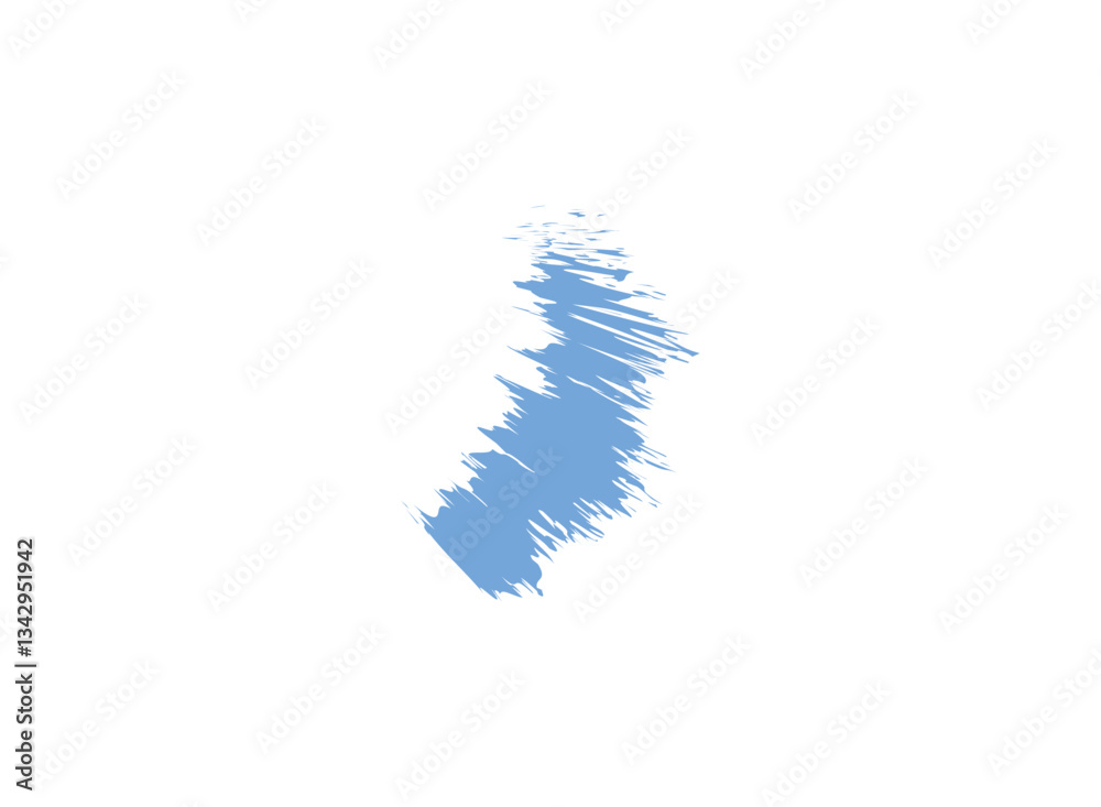 Set of an Artistic Brushstroke Illustration Set of an Artistic Brushstroke Illustration
