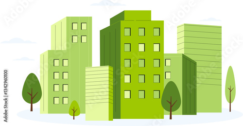Urban Greening Illustration