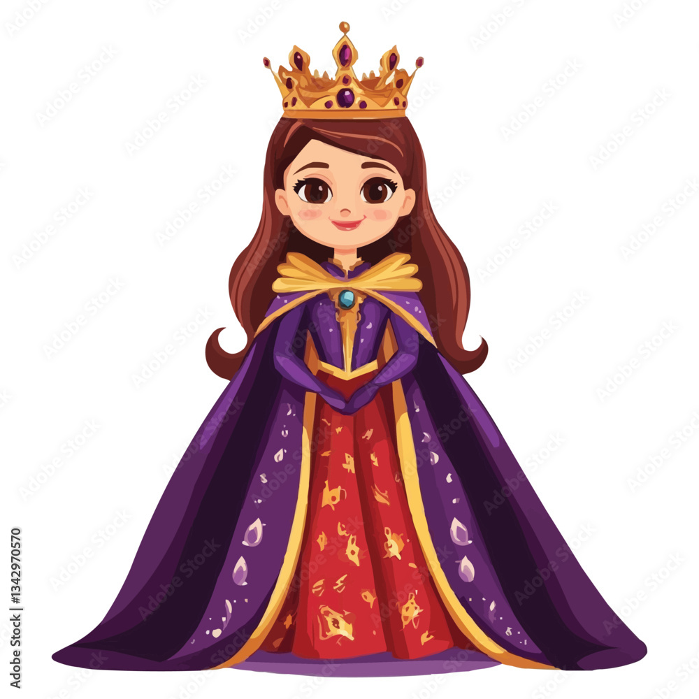 Obraz premium princess with crown