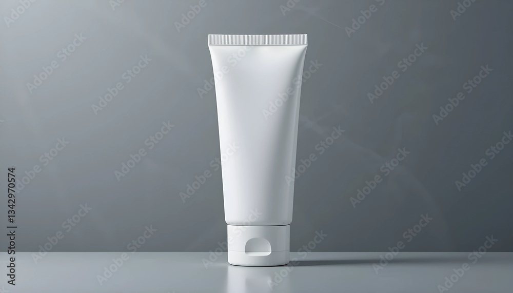 tube of cream on white background tube of cream on white background