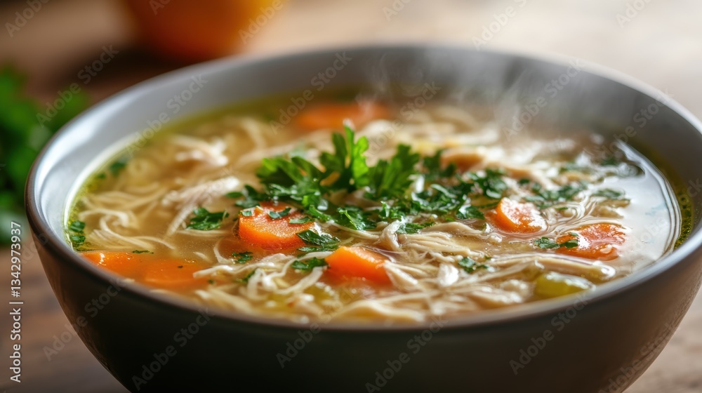 A steaming bowl of chicken soup, its aroma a comforting embrace, filled the air, a testament to the power of simple ingredients and heartfelt care. A steaming bowl of chicken soup, its aroma a comforting embrace, filled the air, a testament to the power of simple ingredients and heartfelt care.