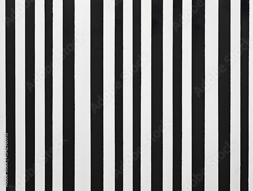 Photo of Vertical Black Stripes on a White Background