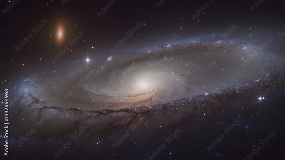 Fototapeta premium space galaxy in space