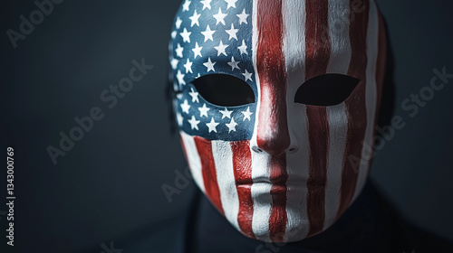 Mask of Patriotism: A close...