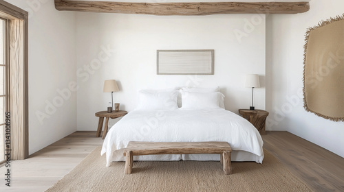 Serene Bedroom: A bright an...