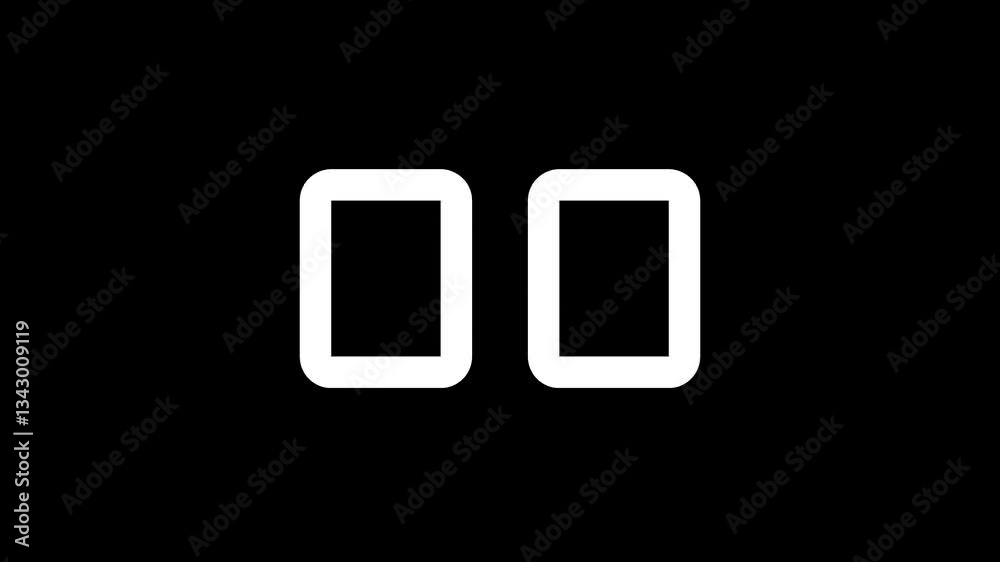 5 seconds digital countdown timer on a black background suitable for presentations, video editing, graphic elements and other media production 5 seconds digital countdown timer on a black background suitable for presentations, video editing, graphic elements and other media production