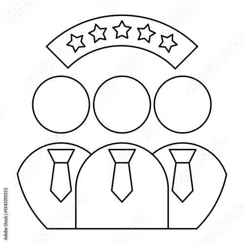 Experts Outline icon
