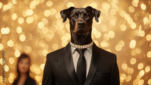 Dapper Dog in Suit: An anth...