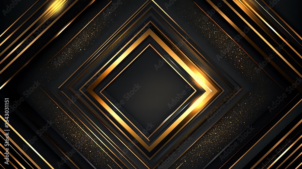 Obraz premium Modern gold and white luxury background for corporate presentations and branding