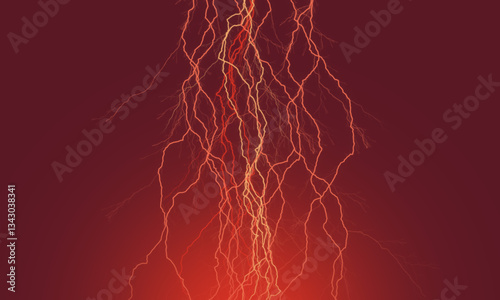 abstract background with lightning