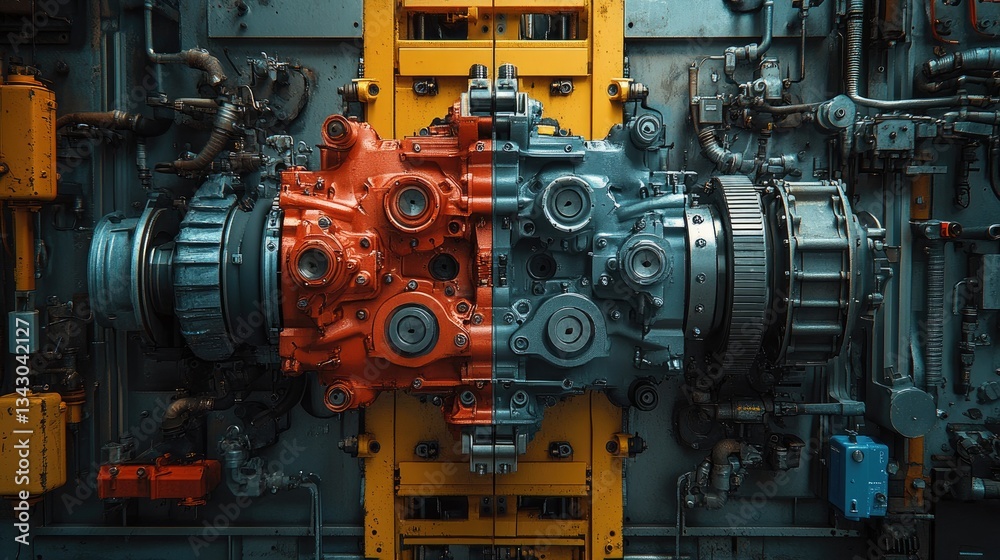 A comparison side-by-side of hydraulic versus rubber engine mounts, illustrating their differences and applications. A comparison side-by-side of hydraulic versus rubber engine mounts, illustrating their differences and applications.